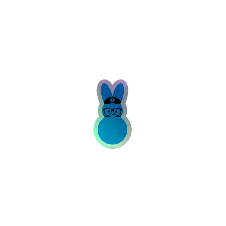 Poppin' Holographic Peep Sticker Set product image (1)