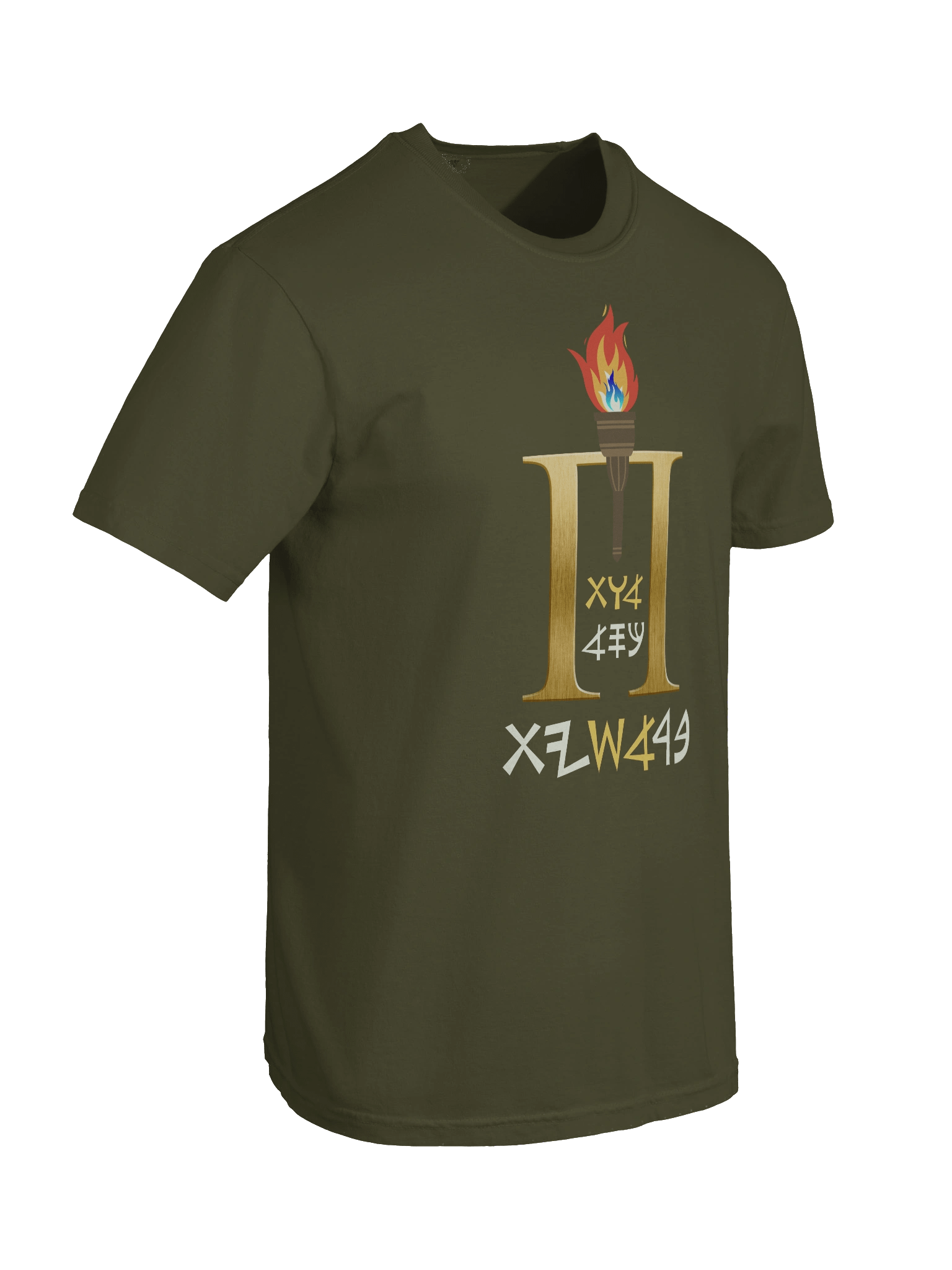 Throne of YAH T-shirt Sage Green product image (8)