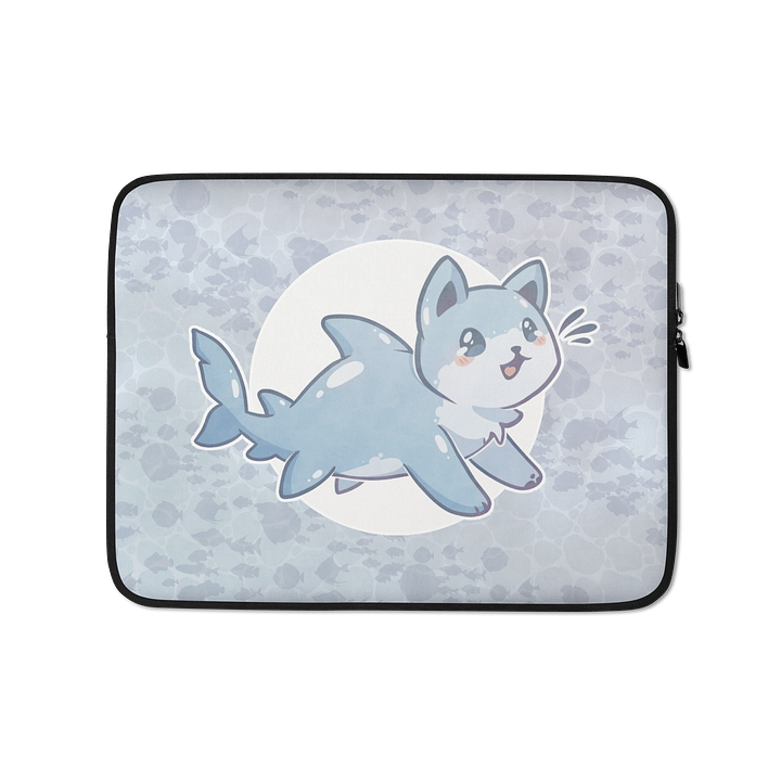 CATSHARK - White shark - laptop sleeve product image (1)