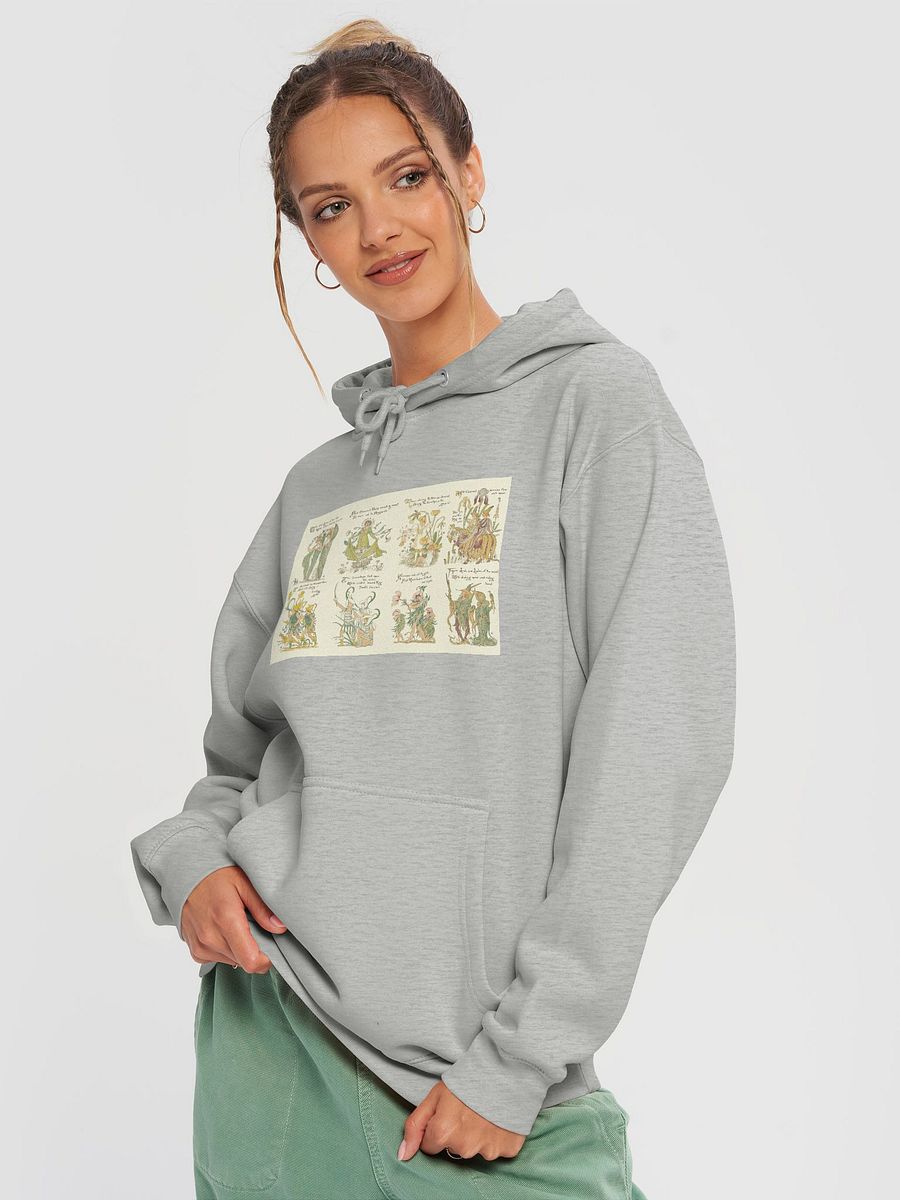 Flora’s Feast Botanical Hoodie – Vintage Floral Art by Dr. Mac Garden Style product image (3)