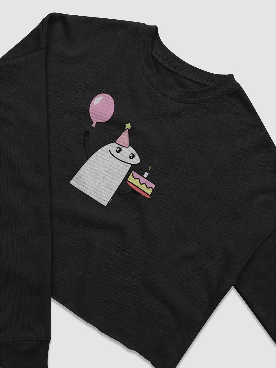 Meme Birthday Celebration Fleece Crop Sweatshirt product image (11)