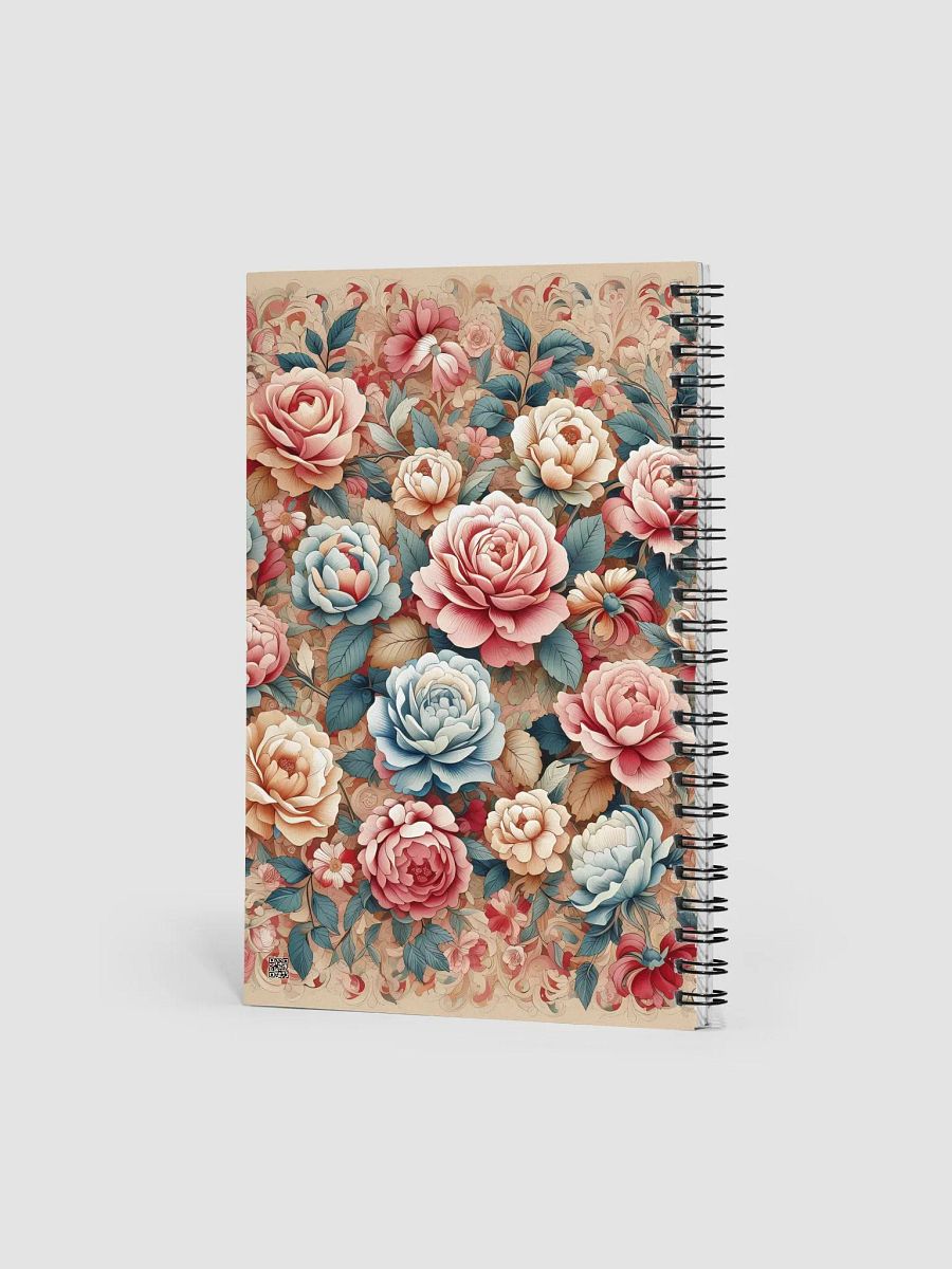 Royal Floral Spiral Notebook product image (2)