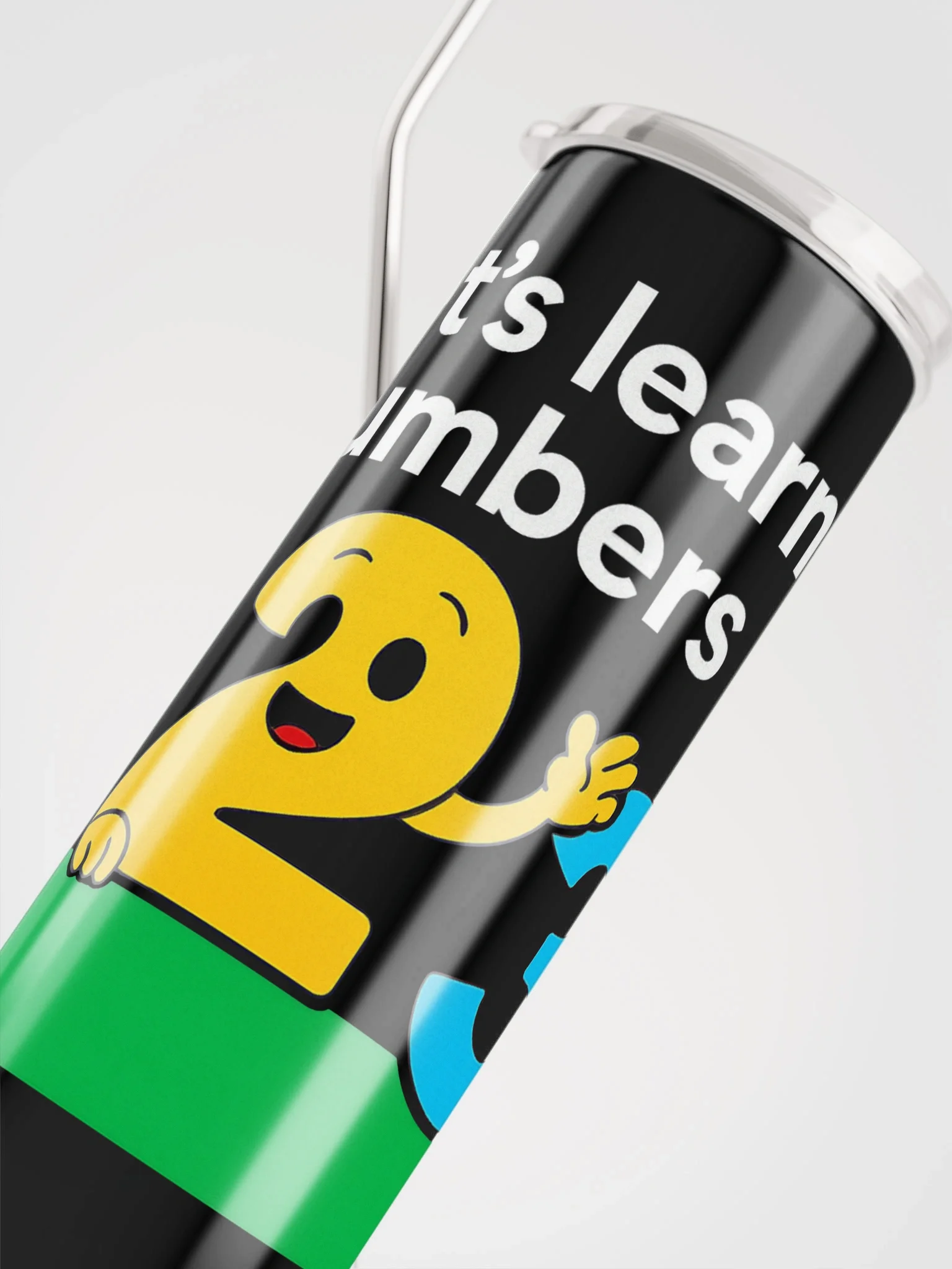 Let's Learn Numbers Stainless Steel Tumbler product image (4)