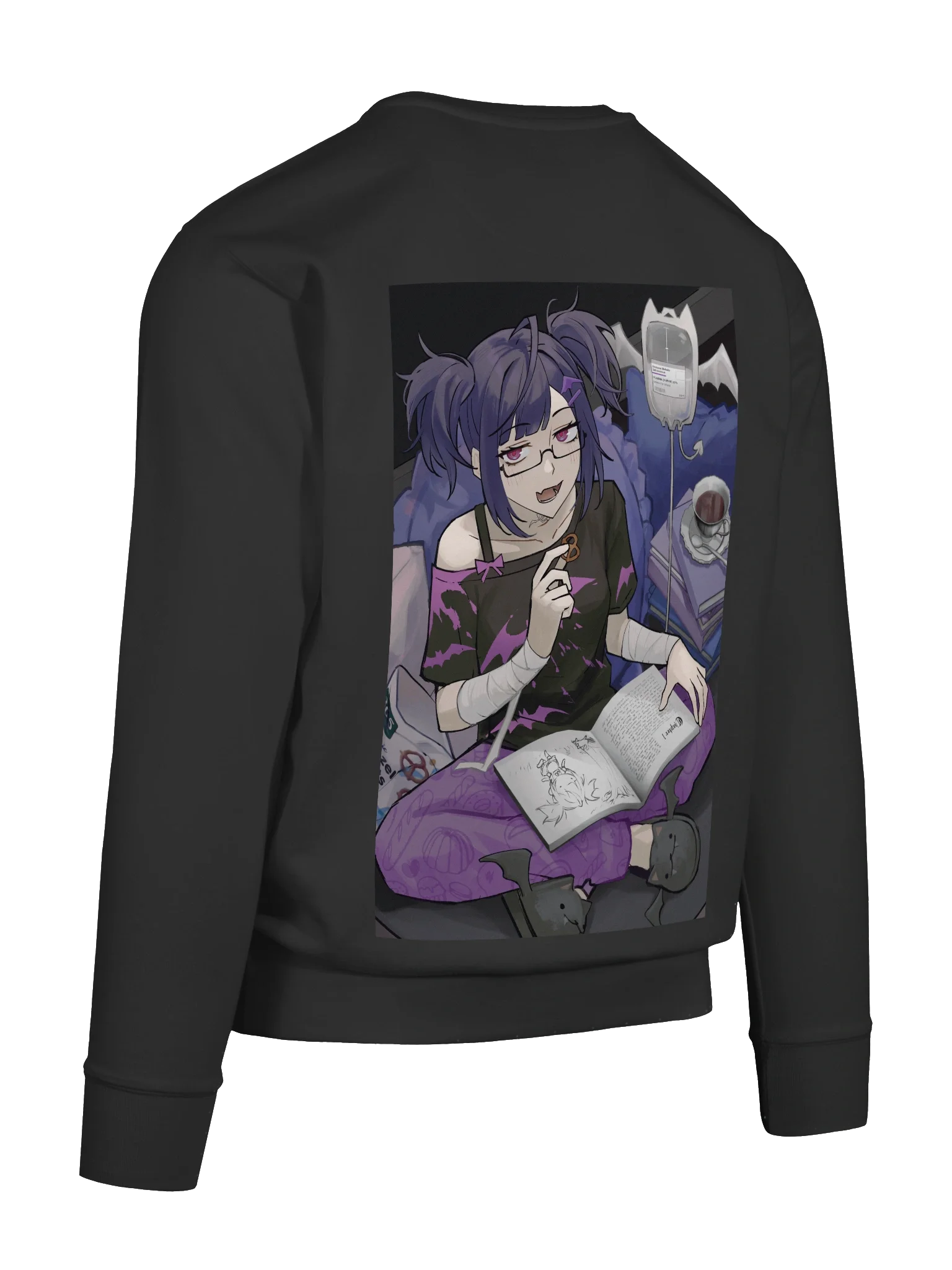 Cozy Infusion Day Rye Crew Sweatshirt (Back Design) product image (12)