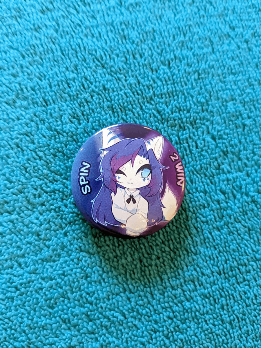 Spin to Win - Pin Badge product image (1)