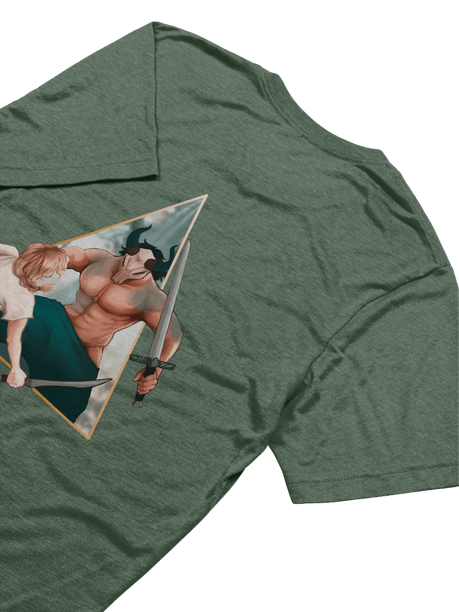 THE LESHY vs ISHANI Triblend T-Shirt - from Short Film Quest for the Sylvan Blade (Lux Arcana) product image (20)