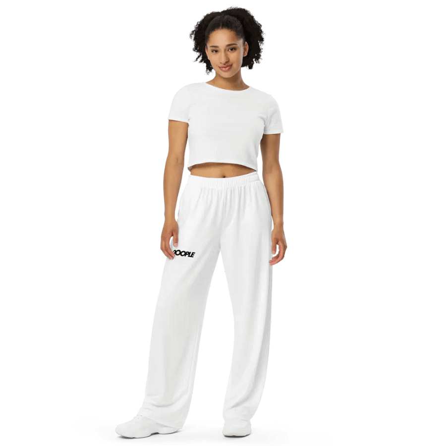 Doople Bold All-Over Print Wide-Leg Pants product image (2)