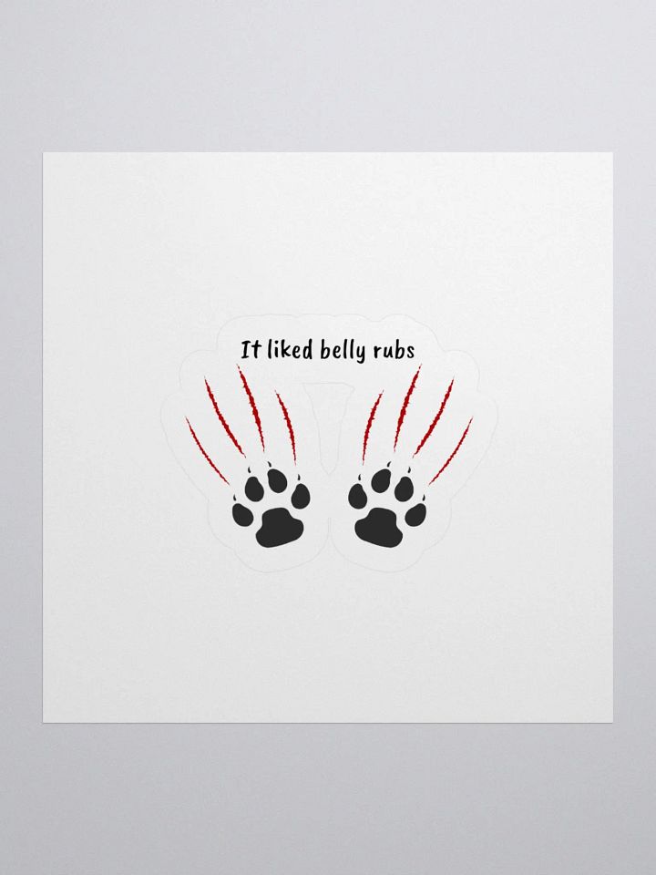 It Liked Rubs Sticker product image (1)