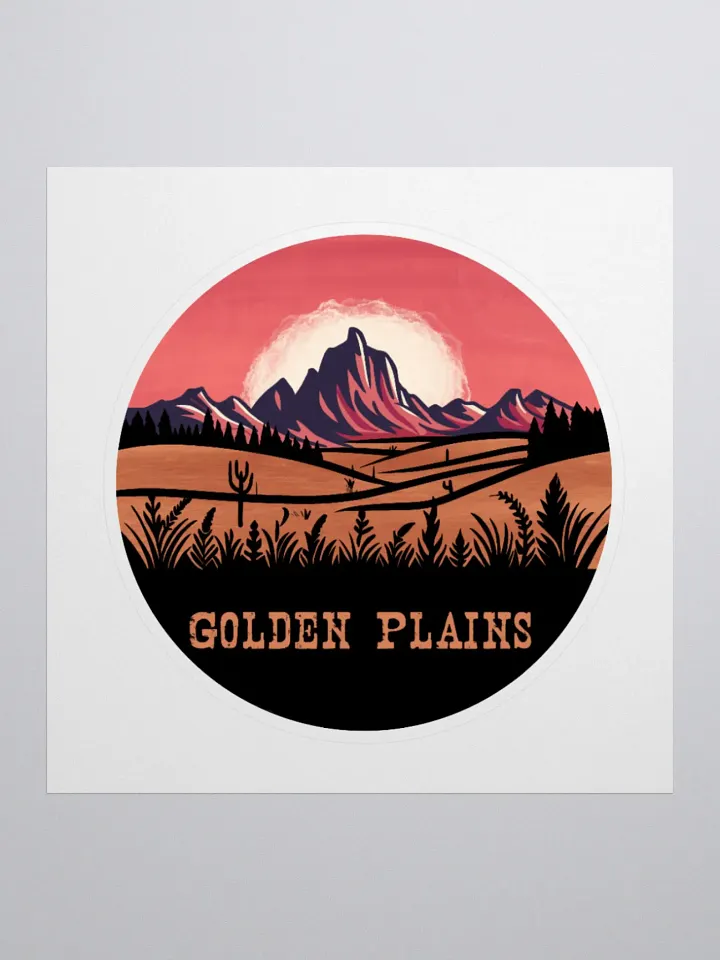 Golden Plains Sticker product image (1)