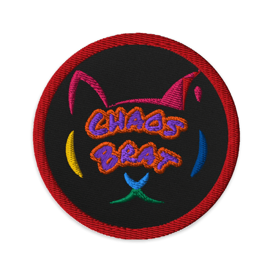 CHAOS BRAT Embroidered Patch product image (1)