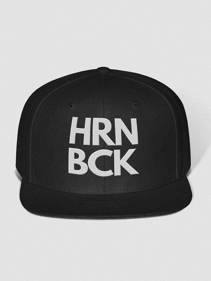 HRNBCK SNAPBACK - Original Black Edition product image (1)