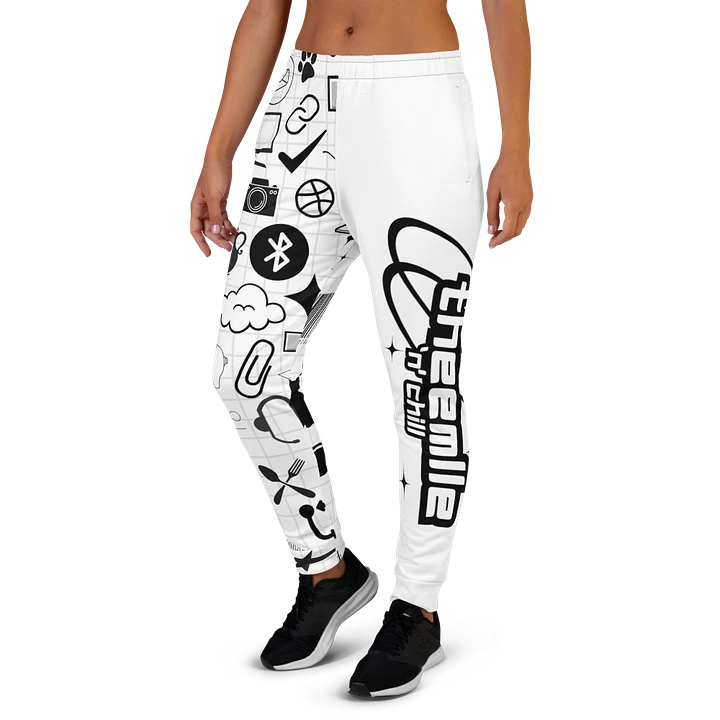 TheeMlle'N'Chill - All Over Print Joggers product image (2)