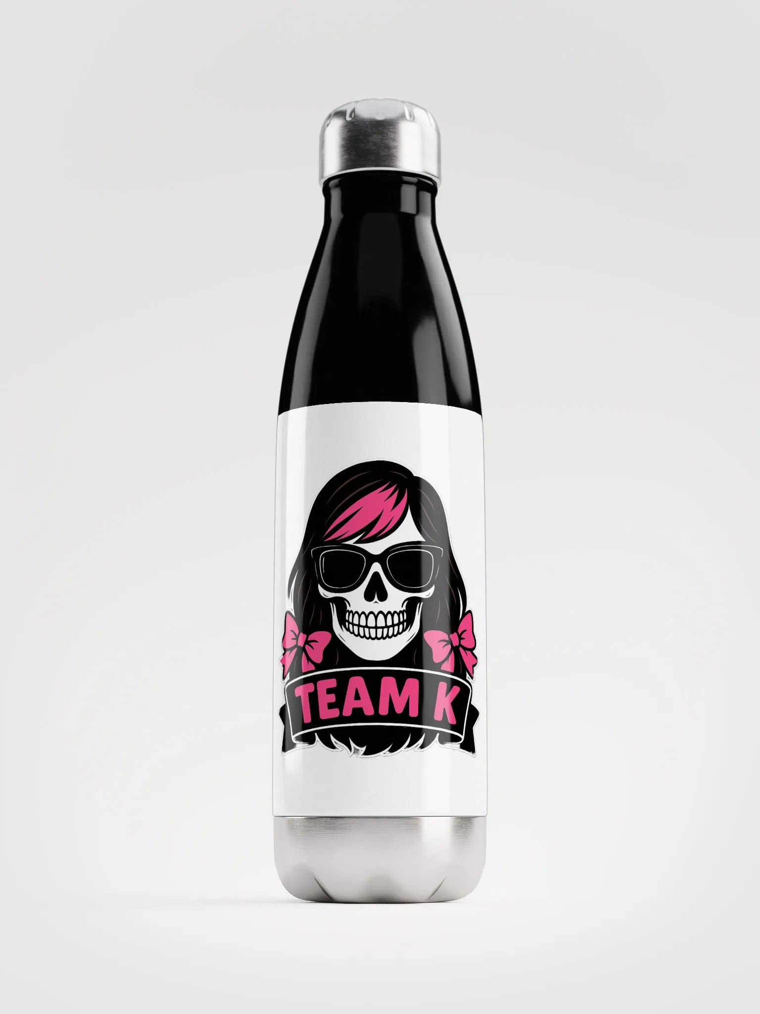 TEAM K (V-6) Stainless Steel Water Bottle product image (1)