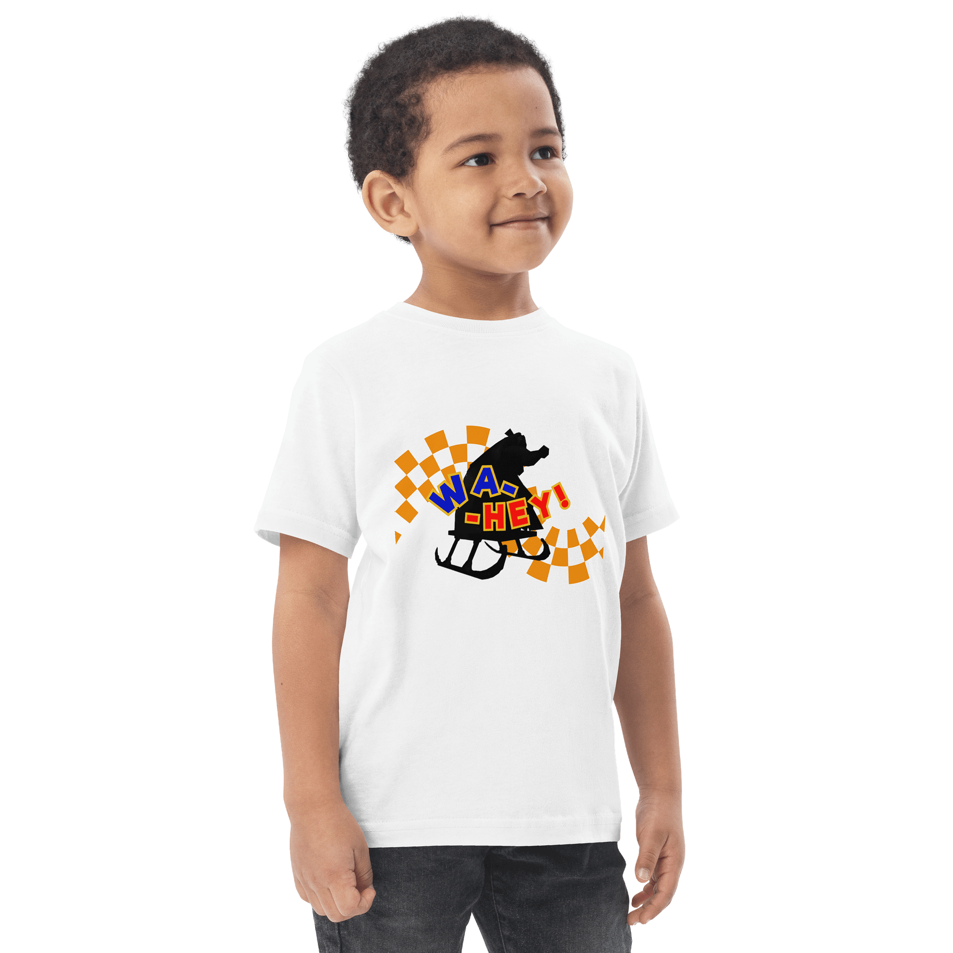 TODDLER'S WA-HEY! Sled Sprint Tee product image (2)