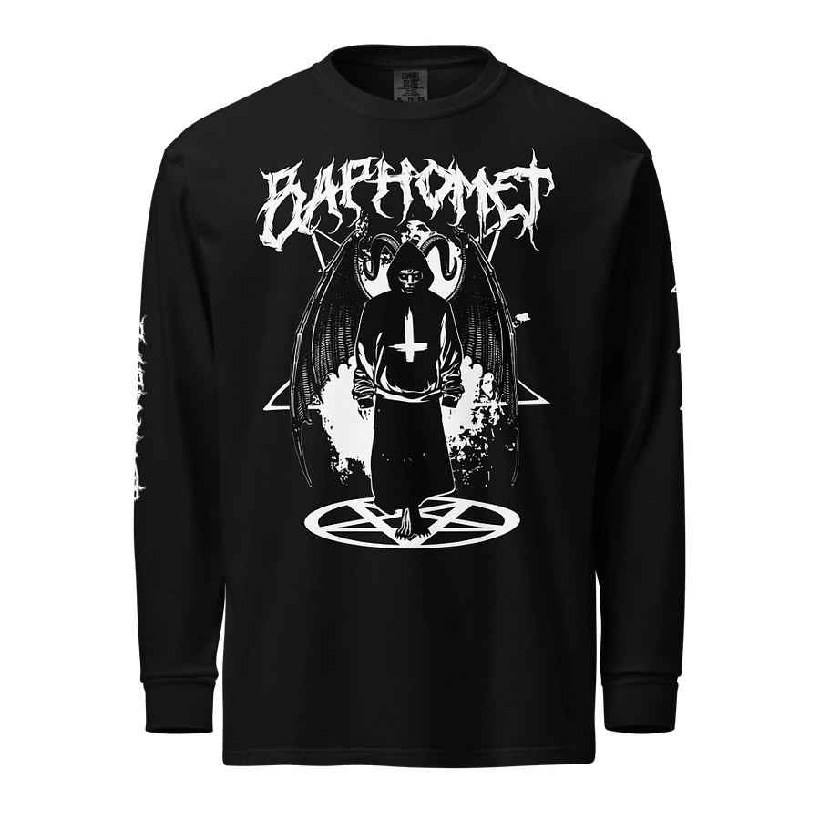 Baphomet Wings Unisex Long Sleeve Shirt product image (1)