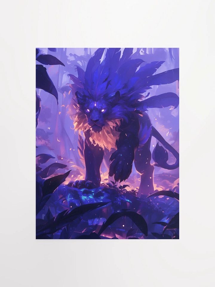 Mystical Lion Poster product image (1)
