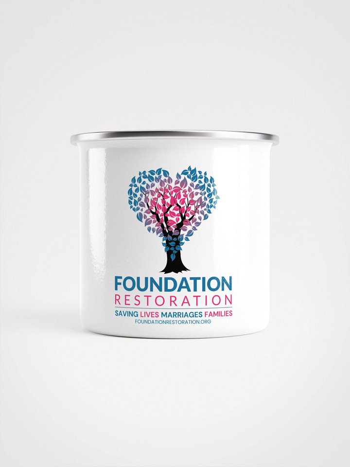 Foundation Restoration Enamel Mug product image (1)