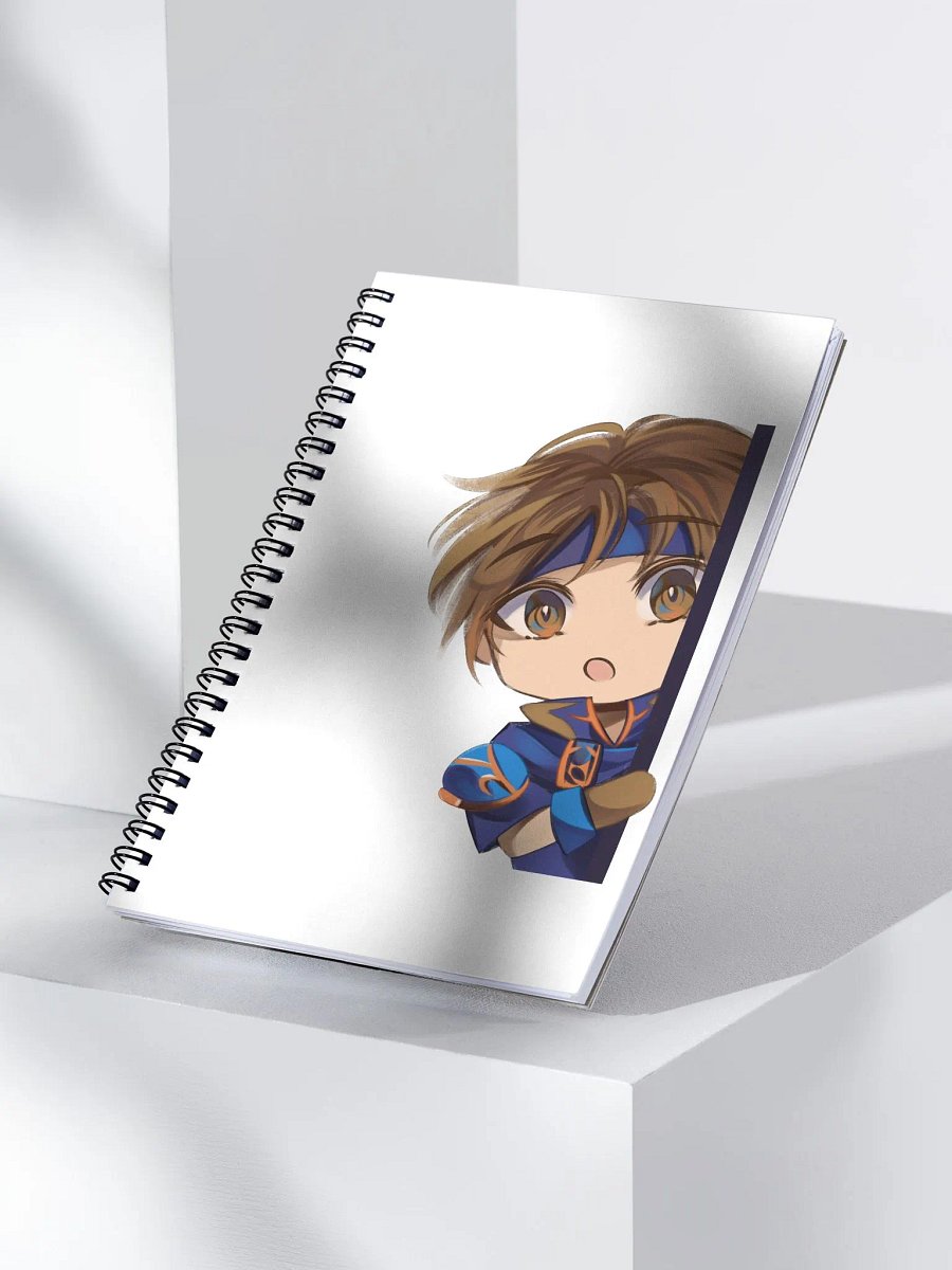Pixel Knight Spiral Notebook product image (3)