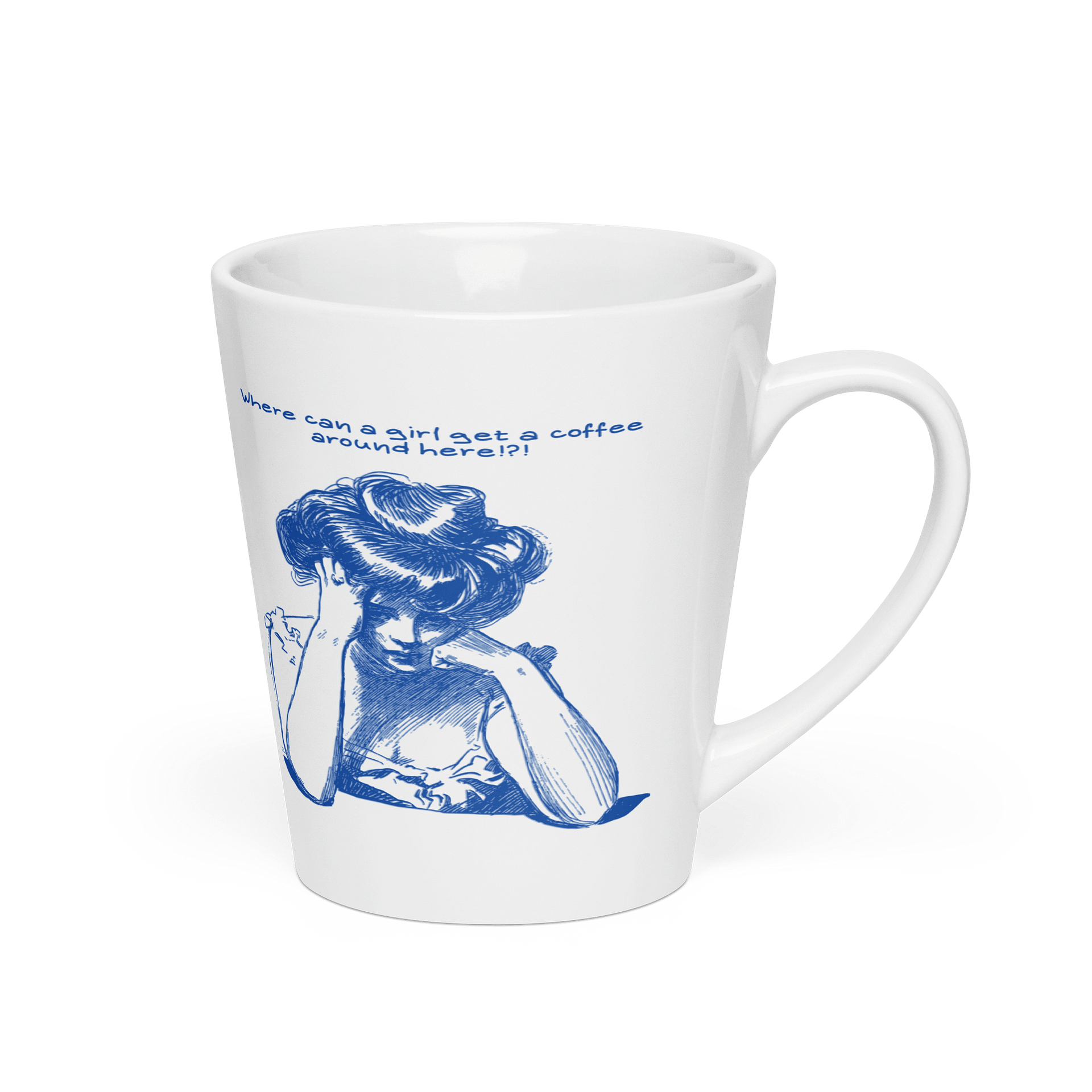 Abstract Embrace Latte Mug product image (2)