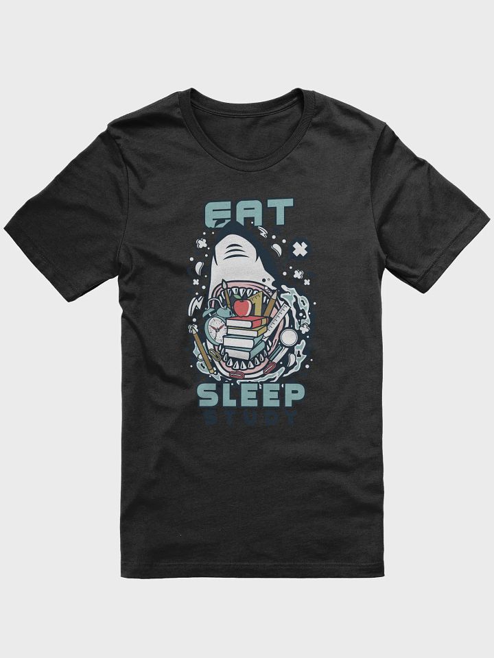 Eat Sleep Study Motivational Student T-Shirt product image (4)