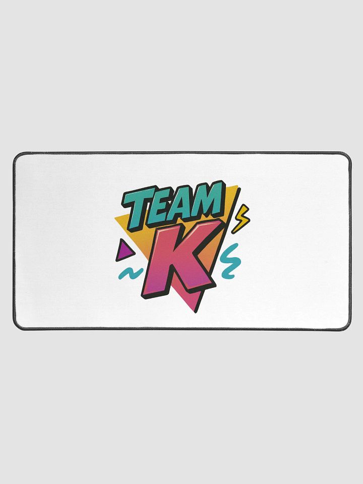 Team K 1990's Desk Mat 15.5" x 31.5" product image (1)