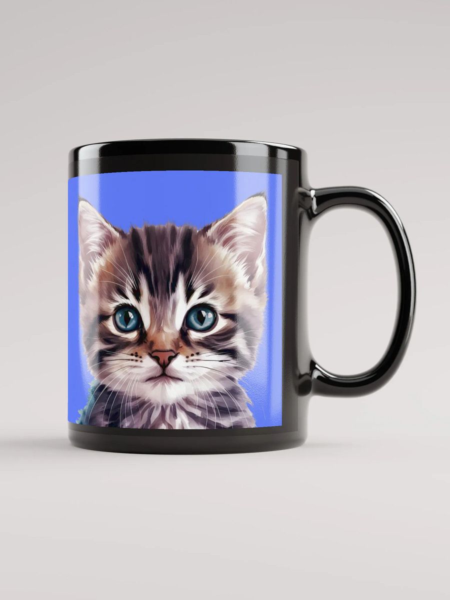 Cat Mug Neon Blue product image (1)
