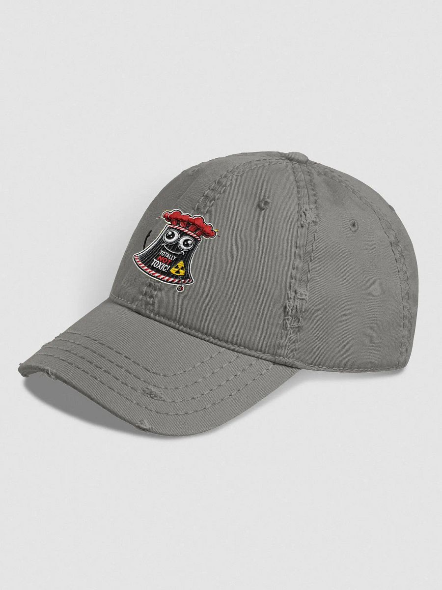Totally not Toxic Distressed Denim cap product image (7)