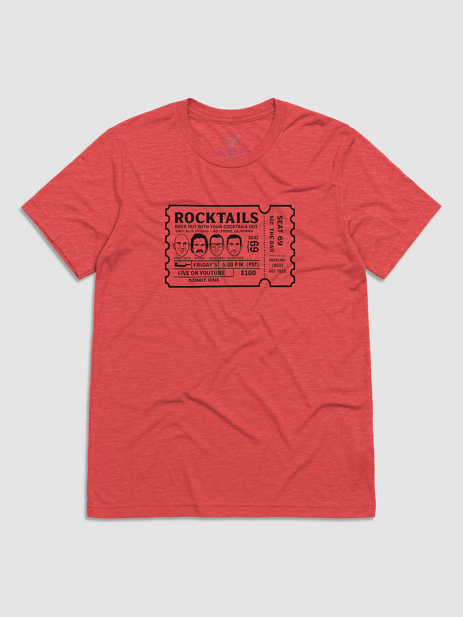 Rocktails Ticket T-Shirt product image (3)