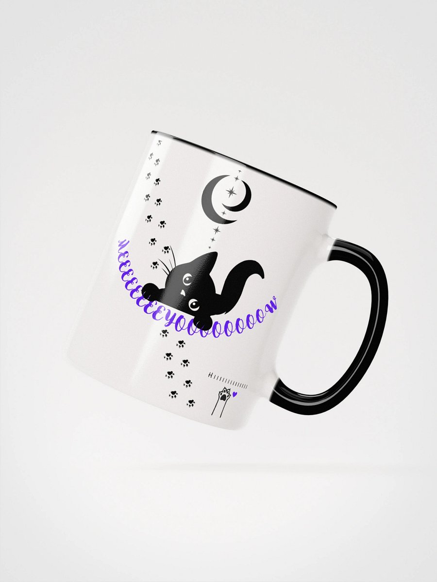 Meeeeeyoooooooow Hiiiiiiiii - Mug (Purple Font) product image (10)