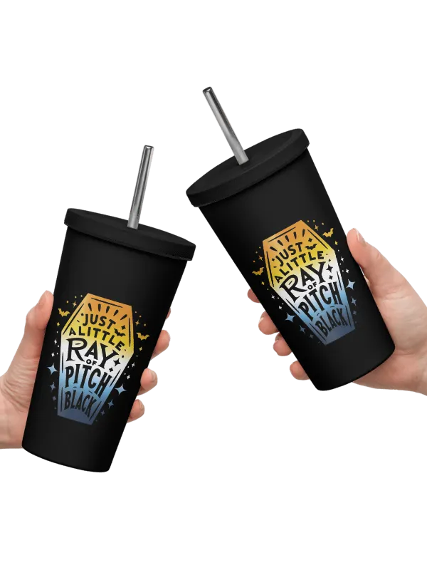 Little Ray Aroace Flag Insulated Tumbler product image (2)
