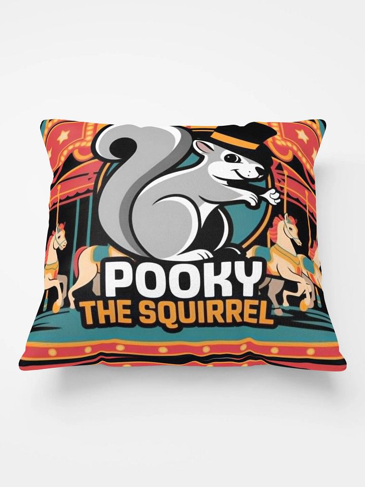 Comfy Pillow: Pooky the squirrel, carousel product image (1)