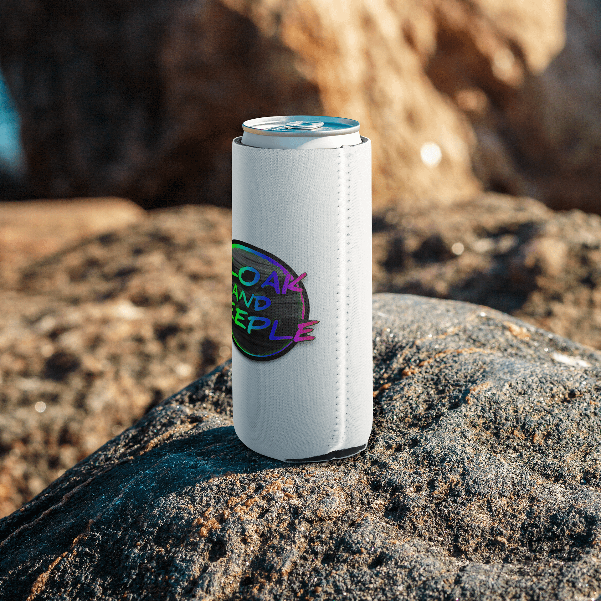 Rainbow Coozie Can Cooler product image (16)