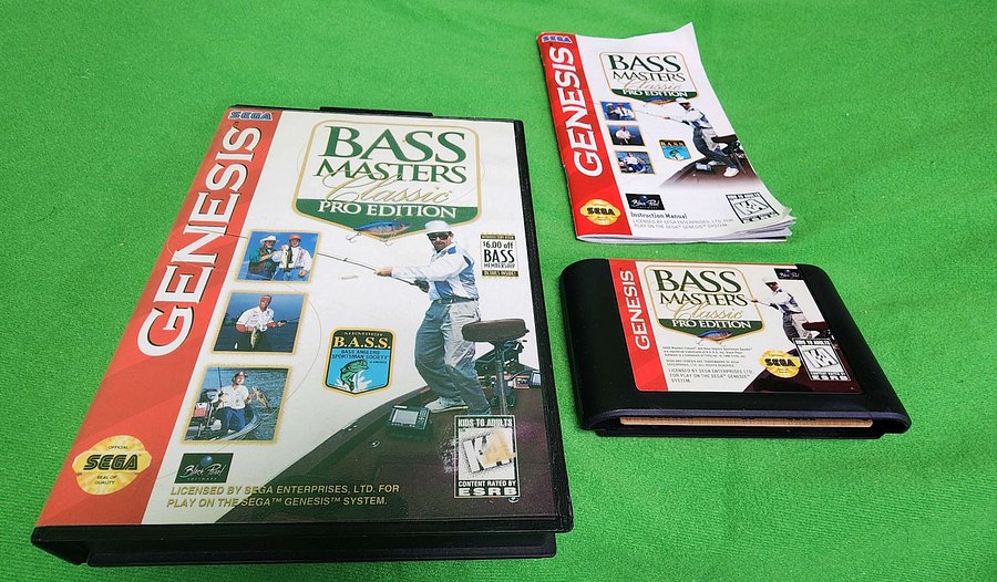SEGA GENESIS - Bass Masters Classic - CIB product image (1)