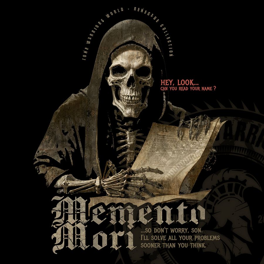 MEMENTO MORI... Can you read your name ? product image (1)