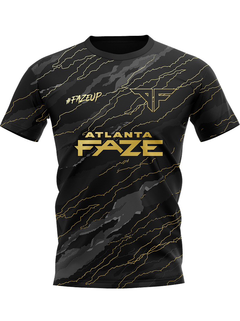 ATL FaZe Reigning Champs Gold Jersey