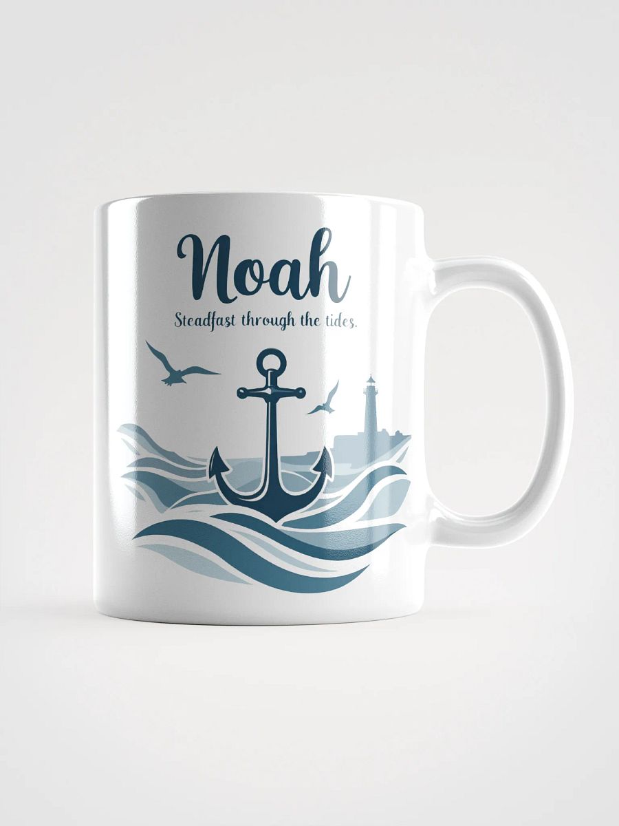 Noah: Steadfast Through the Tides – A Mug That Celebrates Strength and Resilience product image (1)
