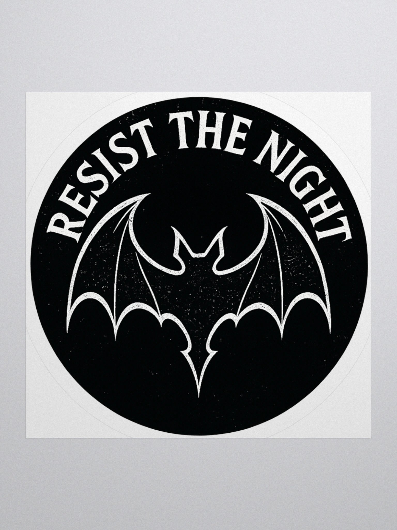 Resist the Night: Resistance Vinyl Emblem Sticker product image (3)