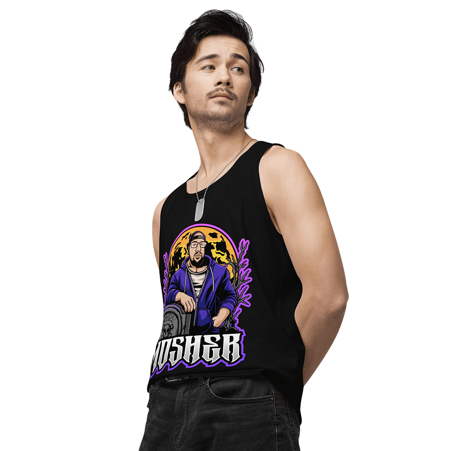 MOSHER GRAVE LOGO MEN'S TANK TOP product image (11)