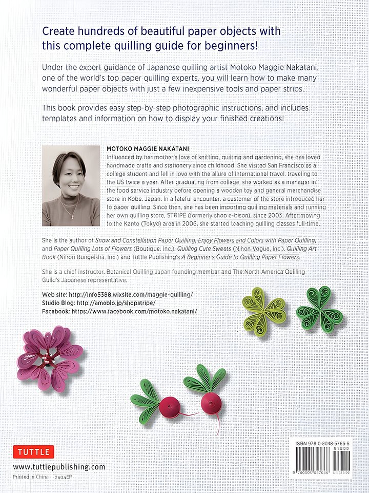 Paper Quilling for Beginners: A Complete All-in-One Guide to Creating Paper Flowers, Plants, Vegetables and other Decorative Items! product image (2)