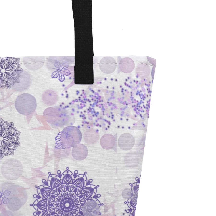 Lilac Mandala Tote Bag product image (3)