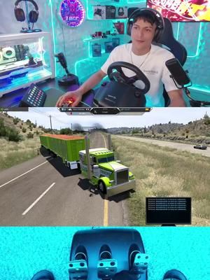 Como joder a un tramposo 😂@KingPerezTV #camioneros #truck #peterbilt #americantrucksimulator #trucker #trucks 