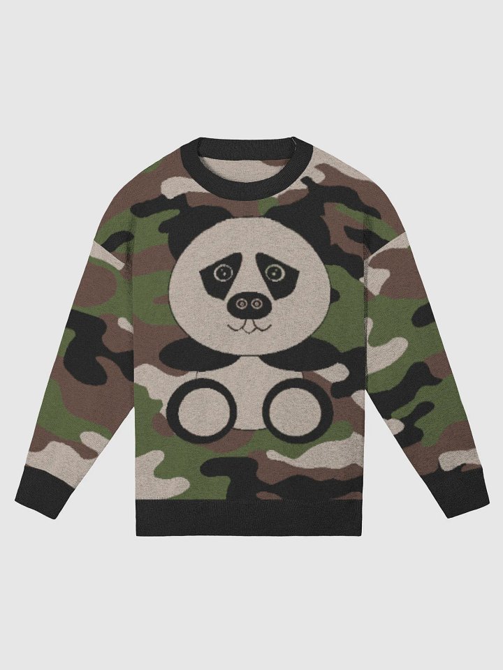 Panda Camo Cozy Knit Sweater product image (4)