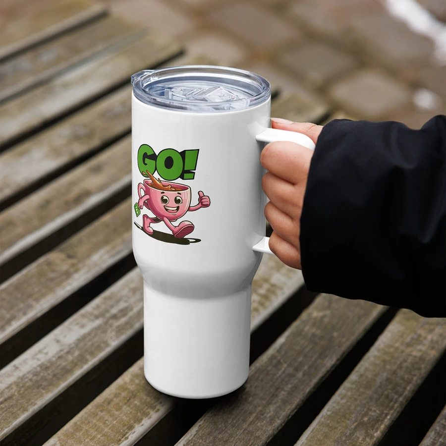 'Go Tea' Travel Mug with Handle product image (10)