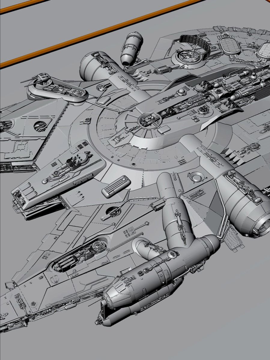 3D Model - Spaceship - ZT-800 Mk. II (Hobby License) product image (12)