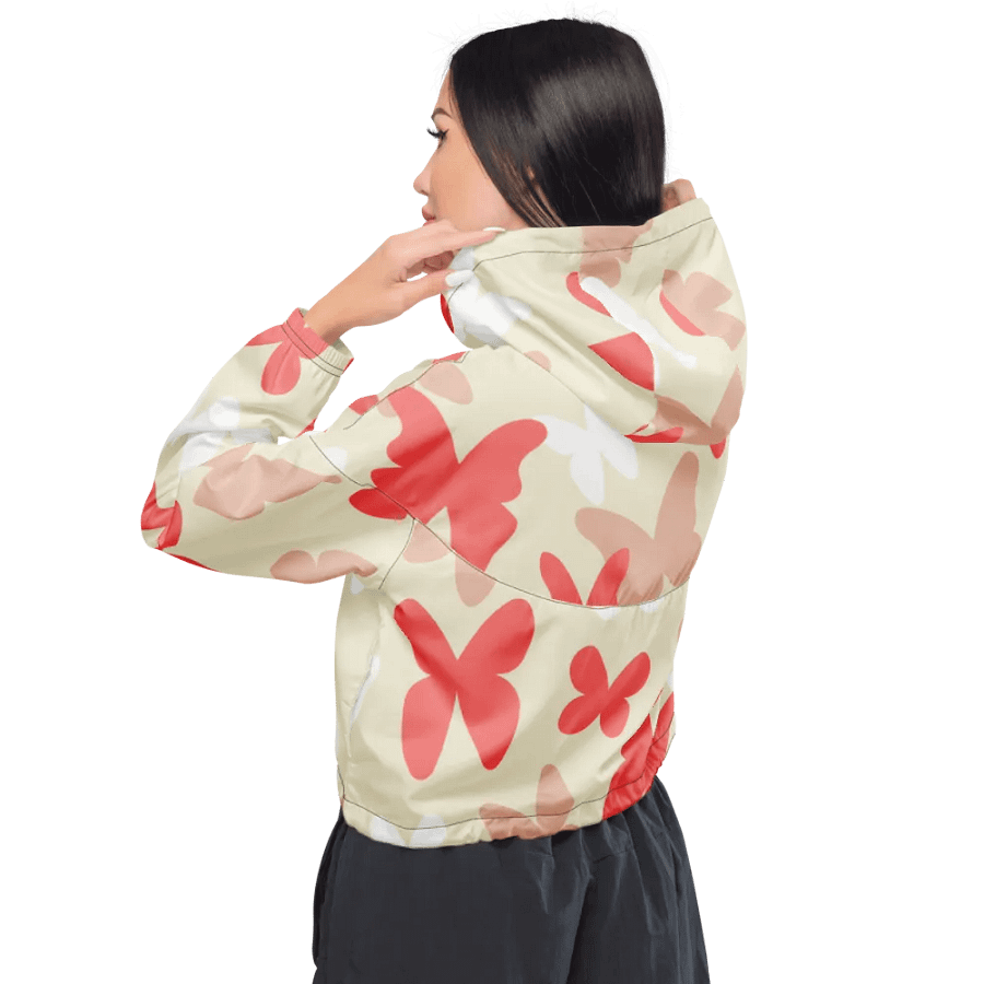 Whimsical Butterfly Dance Women's Windbreaker product image (3)