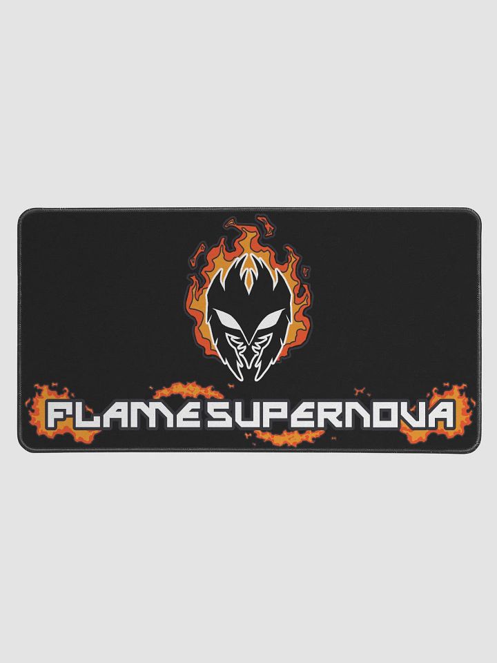 Mask Icon v2 (Black) Desk Mat product image (1)