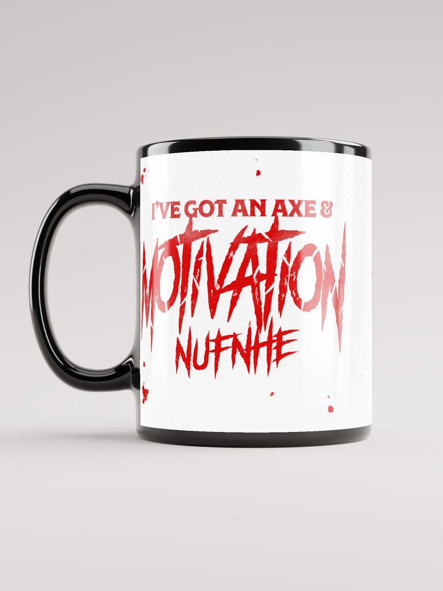 Axe Babe mug black outlines product image (1)