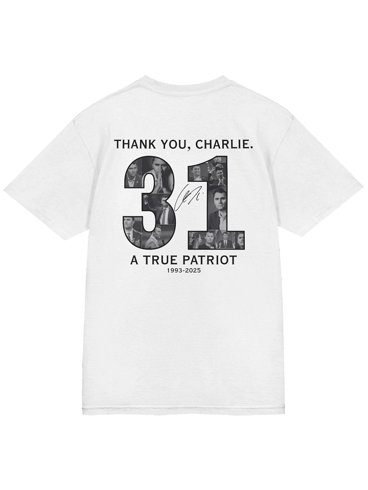 Men's Thank You Charlie ( Front & Back) product image (1)