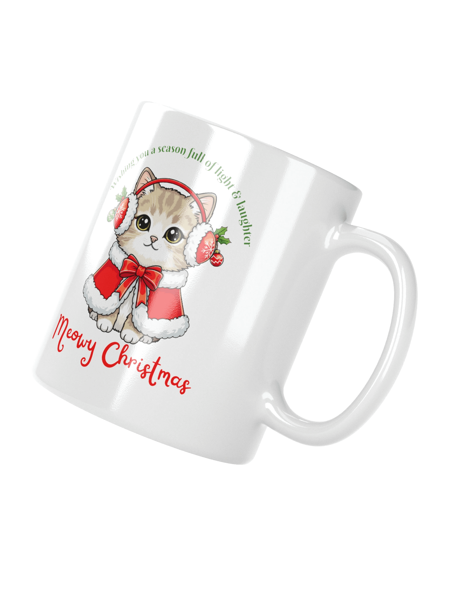 Festive Feline Winter Mug product image (8)