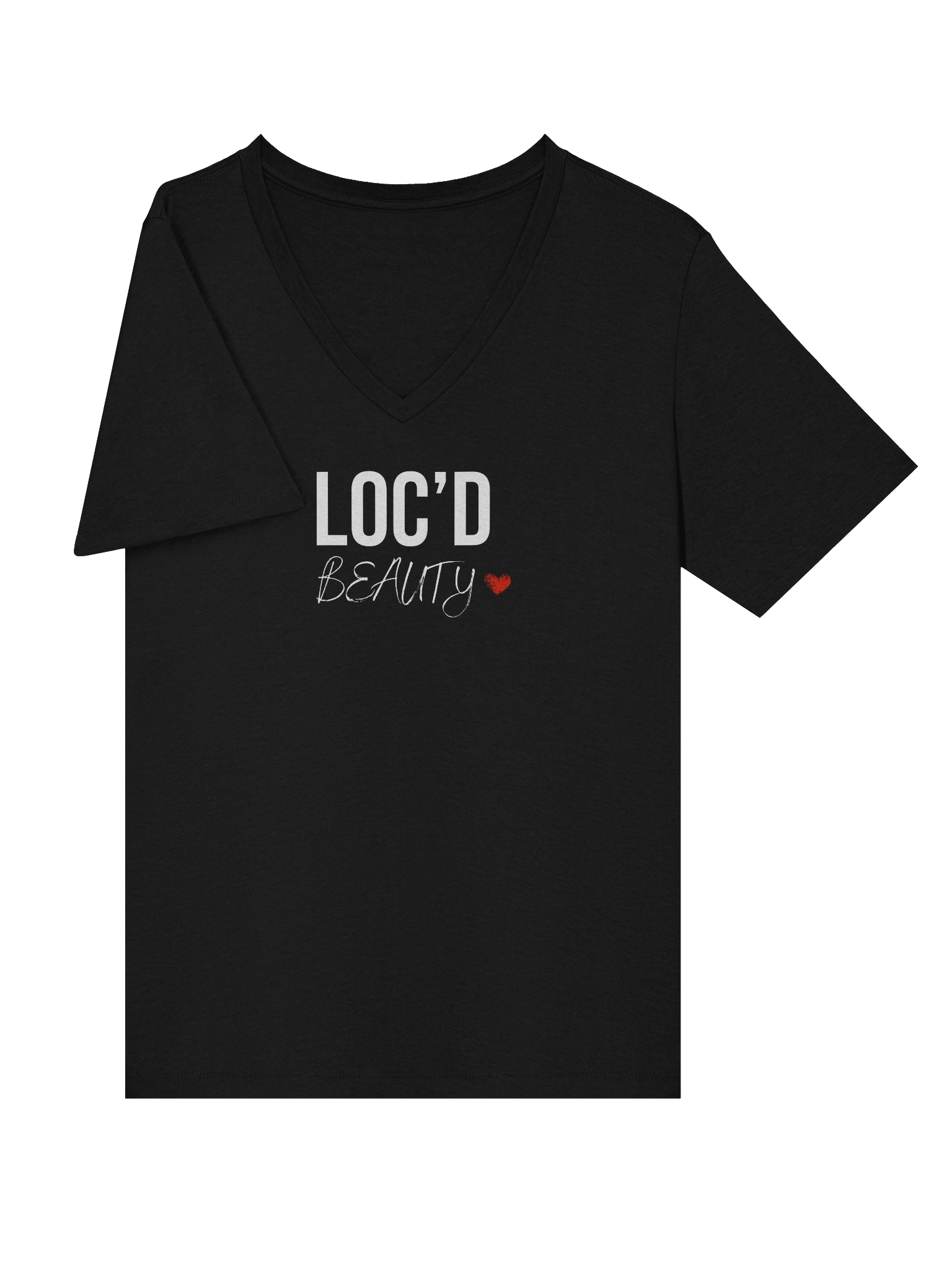 Loc'd Beauty V-Neck Tee product image (5)